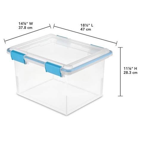 sterilite tote box steel|sterilite tote size chart.